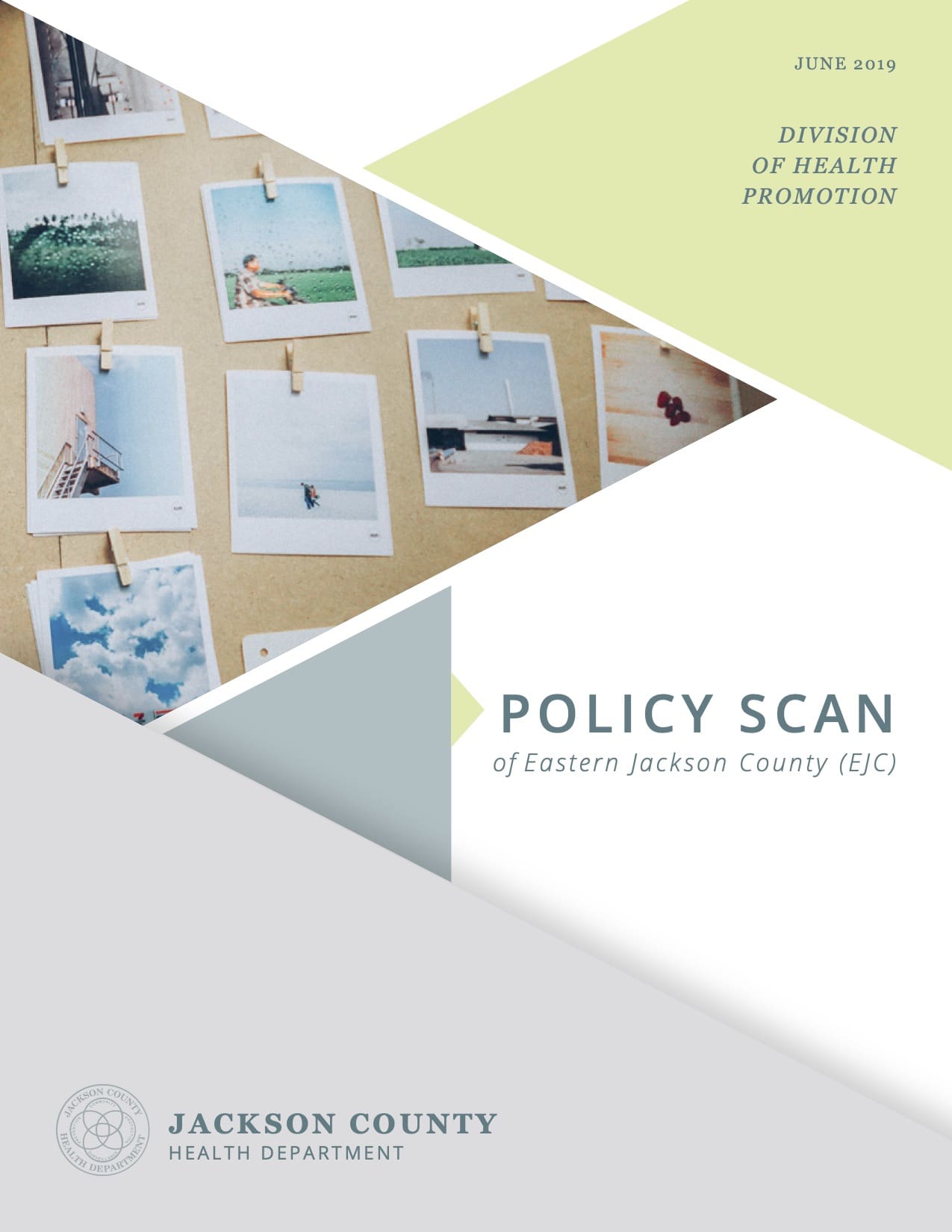Policy Scan 2019 Policy Scan (2019)