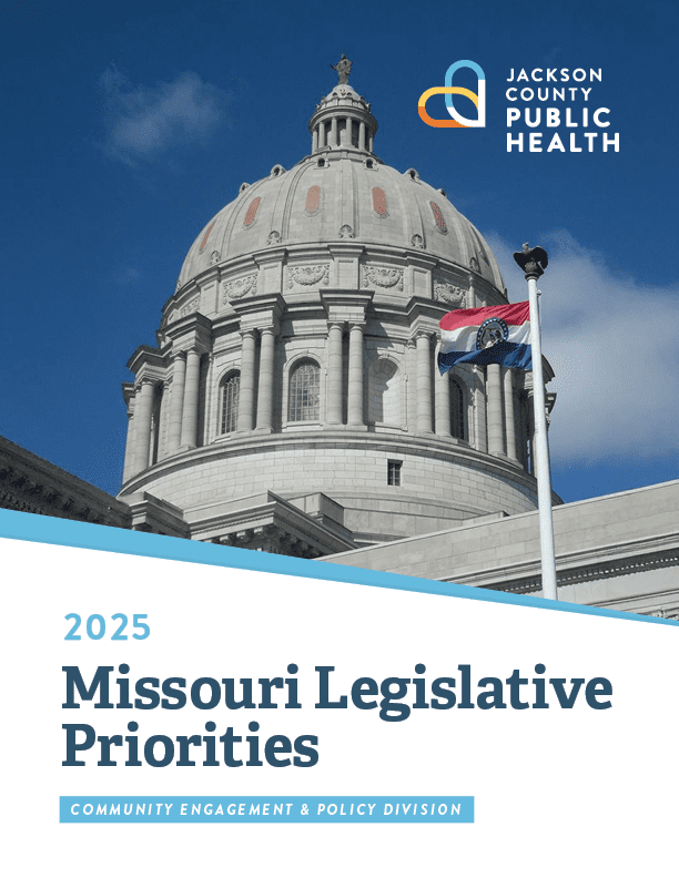 JCPH-PolicyAgendas-MO-2025_COVER 2025 Missouri Legislative Priorities
