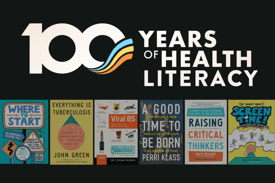 We’re partnering with MCPL for 100 Years of Health Literacy this fall 2025 with story time events, exhibit displays, and reading lists.