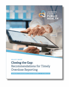 Overdose reporting